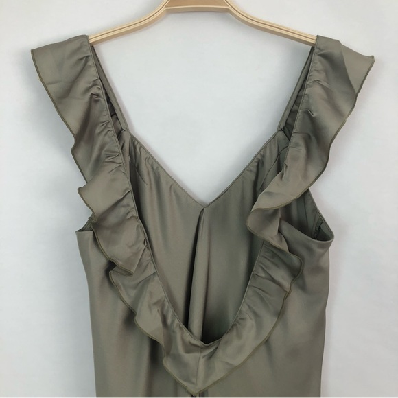 Show Me Your MuMu Olive Green Midi Dress - Picture 6 of 13